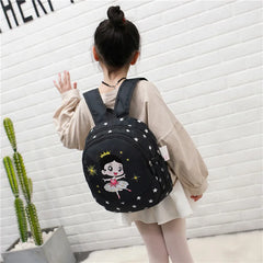Kids Backpack Girls Dance Latin Ballet Bag Waterproof Nylon Children School Bags