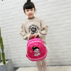 Kids Backpack Girls Dance Latin Ballet Bag Waterproof Nylon Children School Bags