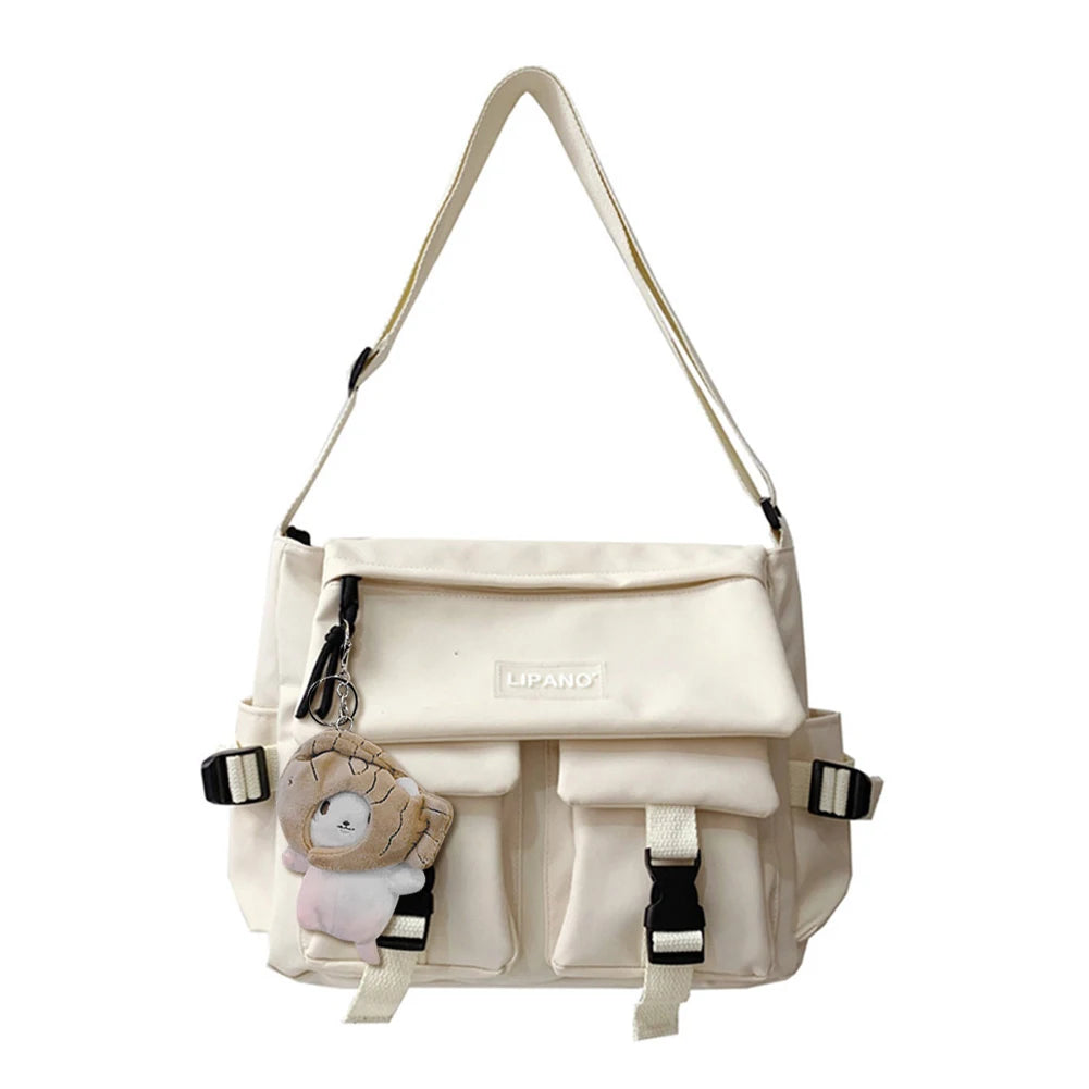 Ladies Crossbody Bags Pockets Crossbody Handbags Pendant Decor