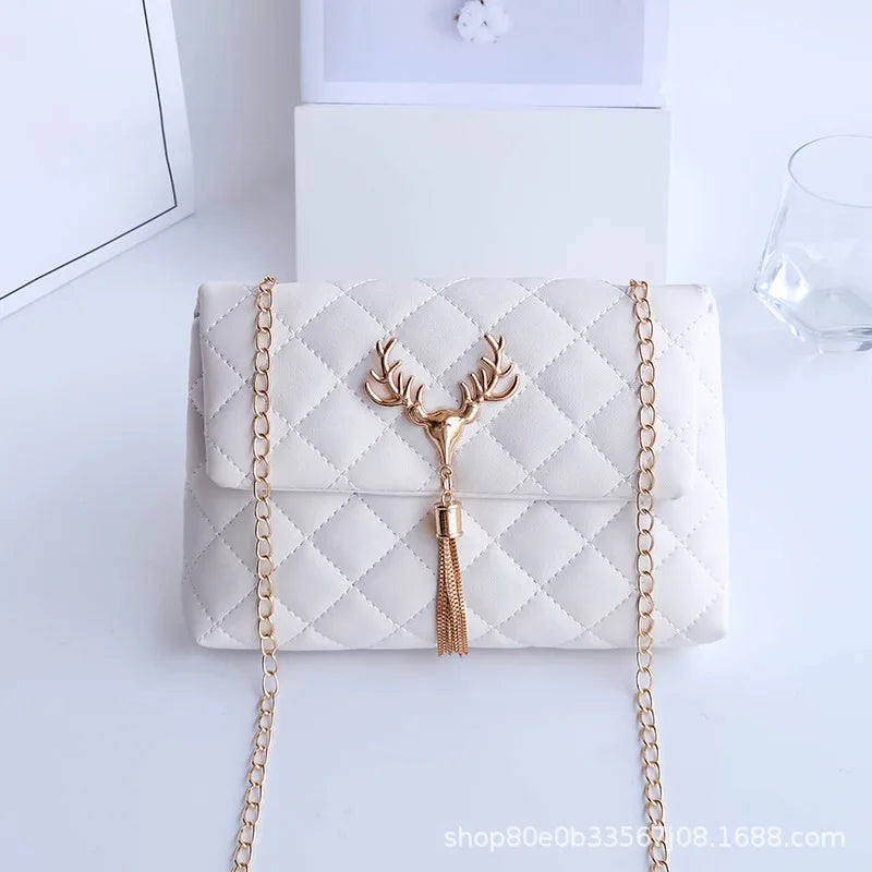 Stylish Embroidered Women's Crossbody Bag