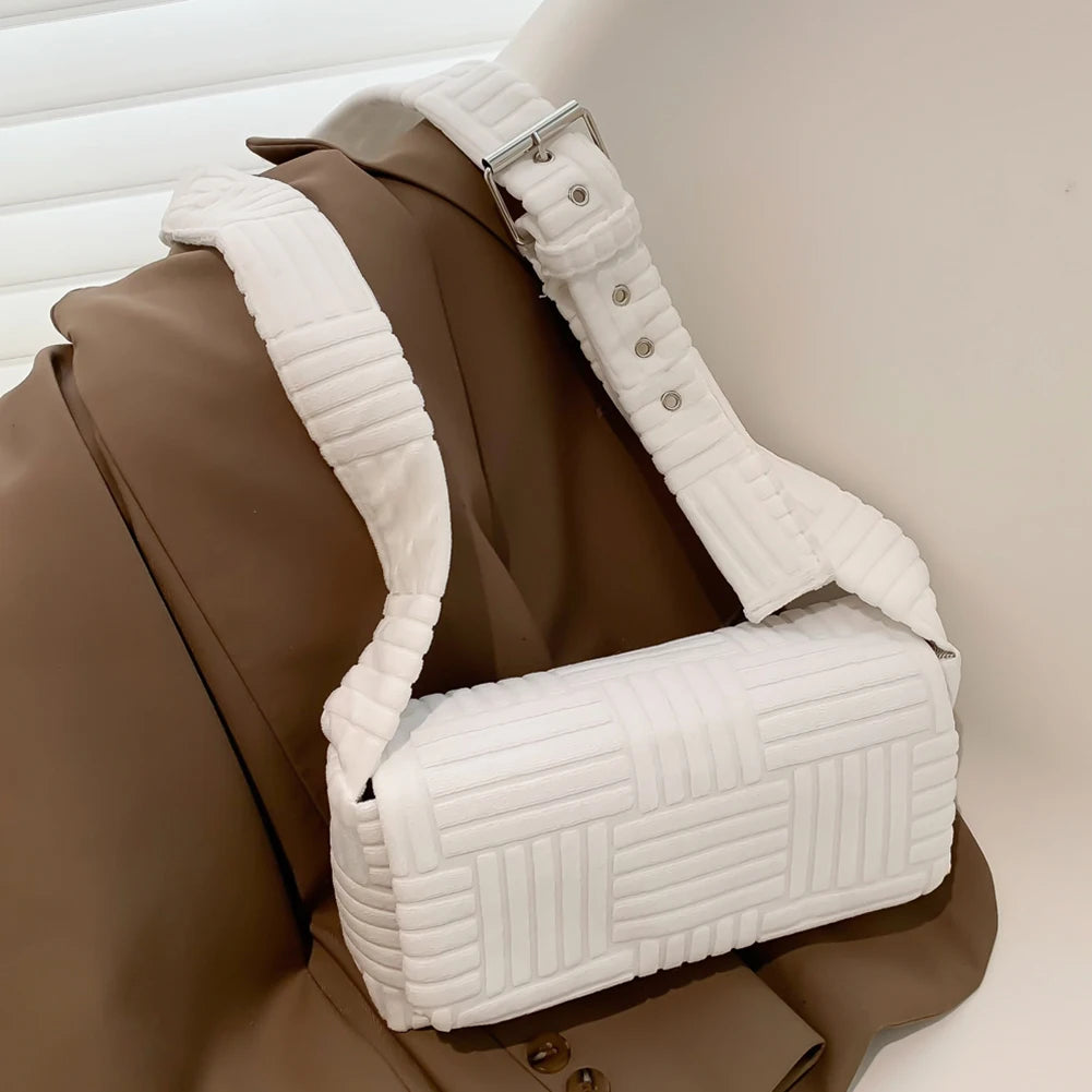 Women's Small Square Satchels Adjustable Strap Handbag