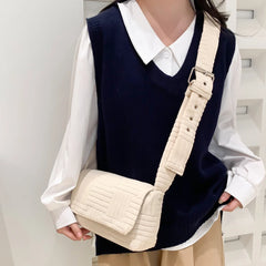 Women's Small Square Satchels Adjustable Strap Handbag