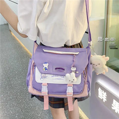 Harajuku Girl Shoulder Bag Casual Female Tote Student Schoolbag