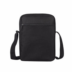 Landscape Print Crossbody Bag with Building Pattern