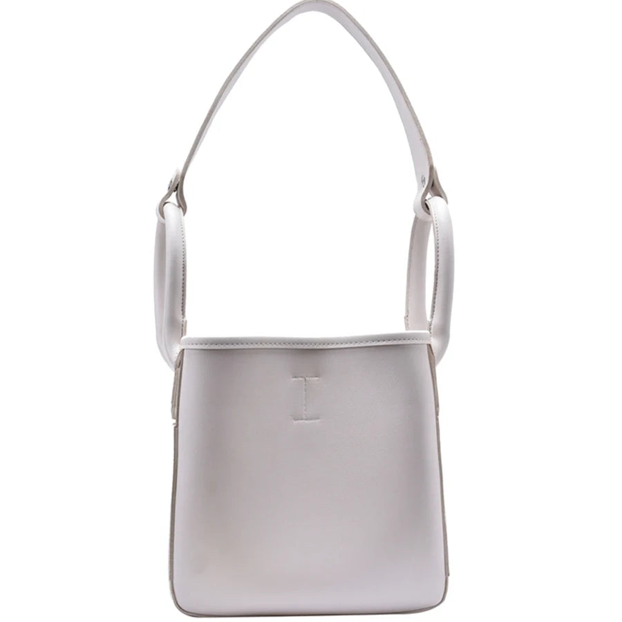 Large Bucket Bags Handbags Women Bags Soild Shoulder Bags