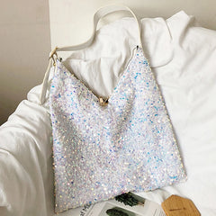 Sequin Handbag Totes Female Shopping Bag Pack bolsa feminina