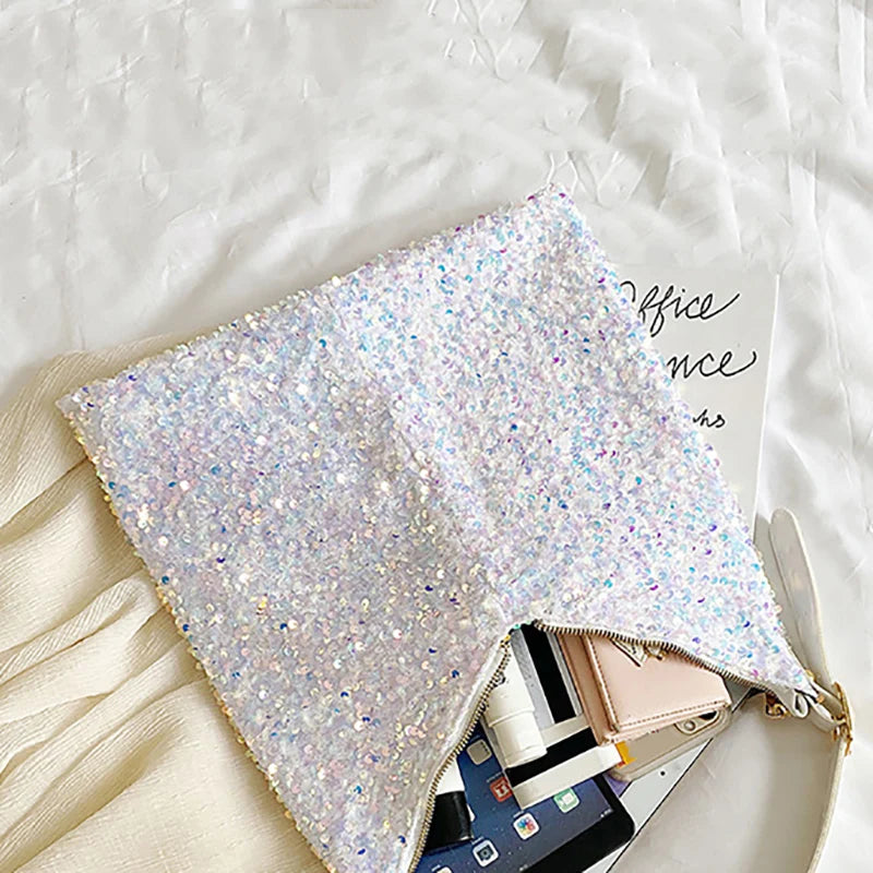Sequin Handbag Totes Female Shopping Bag Pack bolsa feminina