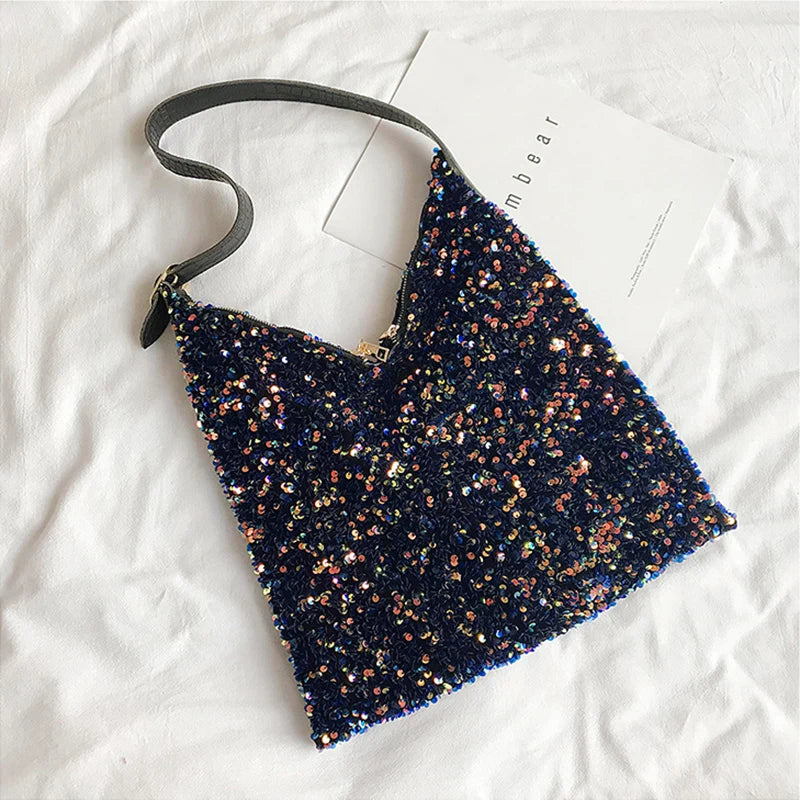 Sequin Handbag Totes Female Shopping Bag Pack bolsa feminina