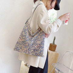 Sequin Handbag Totes Female Shopping Bag Pack bolsa feminina