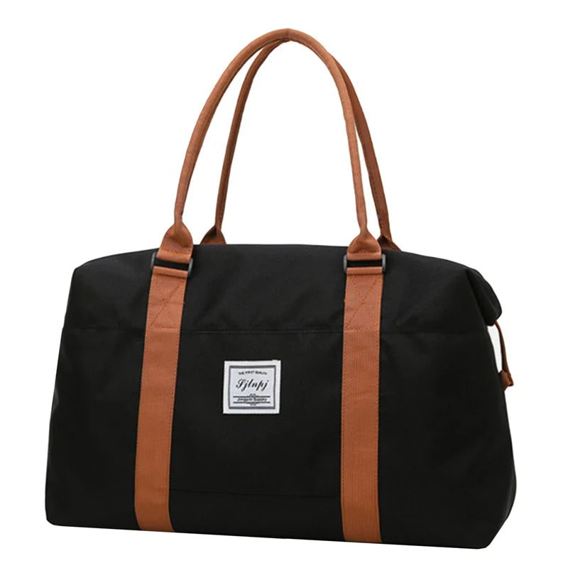 Waterproof Women's Travel Tote Bag - Large Capacity Oxford Cloth Cabin Handbag