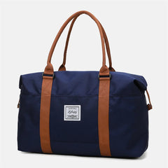 Large Travel Bag Women Tote Bags Handbag Oxford Cloth Dry Wet Separated Bag