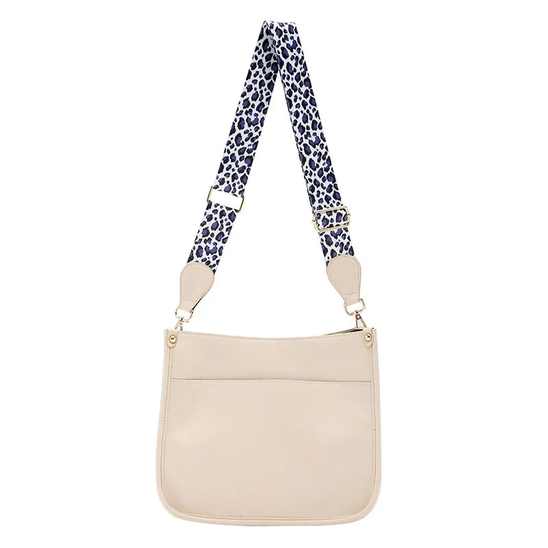 Leopard Print Crossbody Bag Women's Shoulder Handbag
