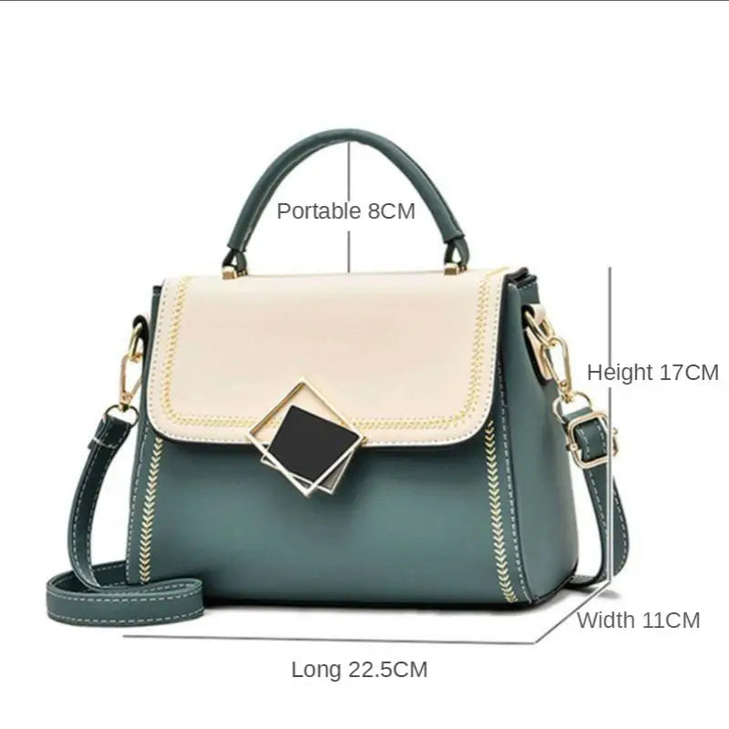 Versatile Leather Crossbody Bag for Women Summer Travel