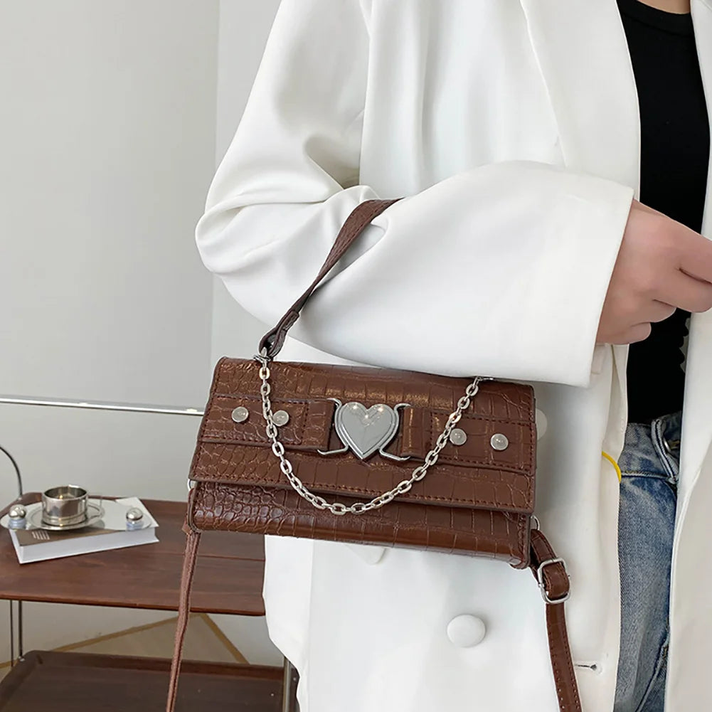 Leather Shoulder Bag Top Handle Handbag for Traveling