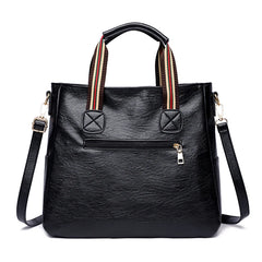 Women's Leather Tote Bag Large Capacity Shoulder Handbag