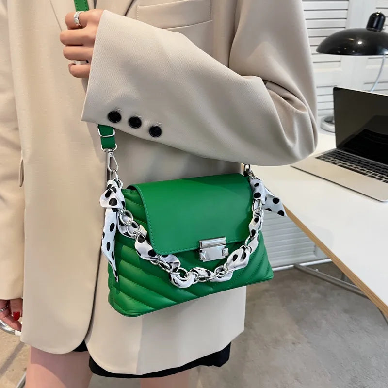 Women's Leather Shoulder Bag Messenger Bag