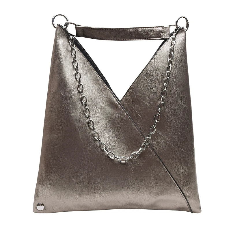 Women's Leather Tote Shoulder Bag Large Capacity Handbag