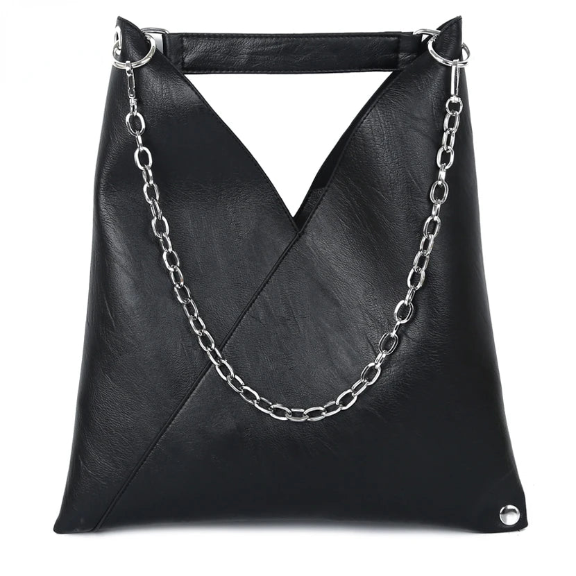 Women's Leather Tote Shoulder Bag Large Capacity Handbag