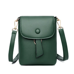 Leather Mobile Phone Bag Shoulder Bags for Women