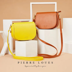 Leather Crossbody Shoulder Bag for Women Handbags Female Messenger