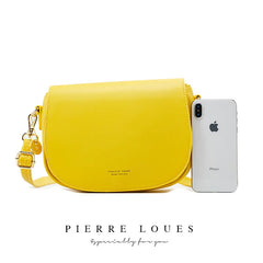 Leather Crossbody Shoulder Bag for Women Handbags Female Messenger