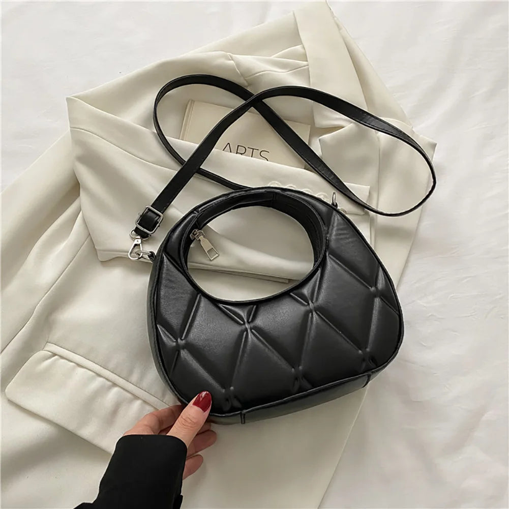 Leather Shoulder Bags Women's Zipper Purse Birthday Gift
