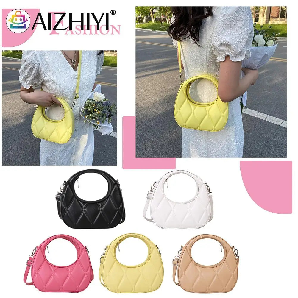 Leather Shoulder Bags Women's Zipper Purse Birthday Gift