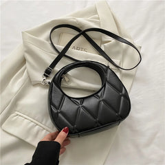 Leather Shoulder Bags Women's Zipper Purse Birthday Gift