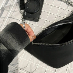 Leather Waist Fanny Pack Chest Bag Phone Purse for Women