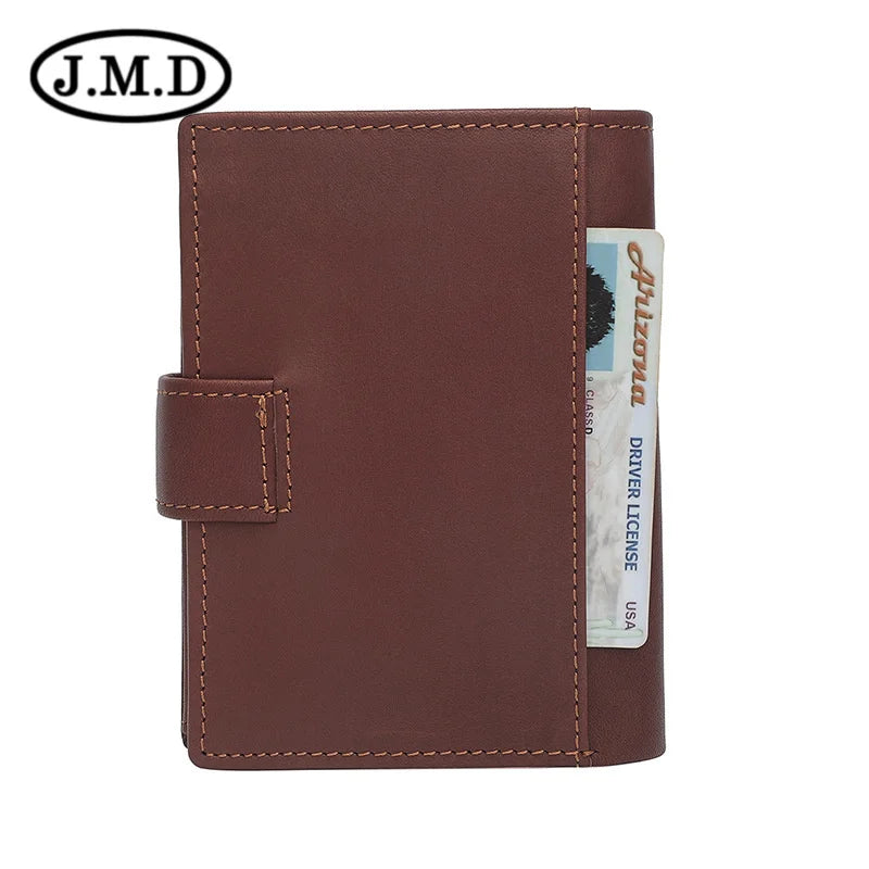 RFID Blocking Anti-Theft Leather Wallet for Men