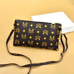 Striped Clutch Bag Purse Durable Female Crossbody Evening Bags