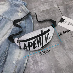 Women`s Belt Bag Hip-hop Waist Bag Harajuku Fanny Pack