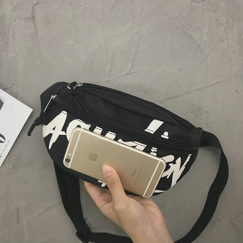 Women`s Belt Bag Hip-hop Waist Bag Harajuku Fanny Pack