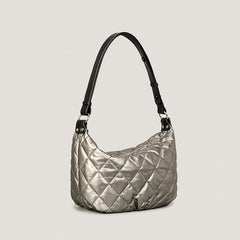 Quilted Hobos Tote Bag Women Shoulder Handbags Crossbody Purses