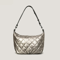 Quilted Hobos Tote Bag Women Shoulder Handbags Crossbody Purses