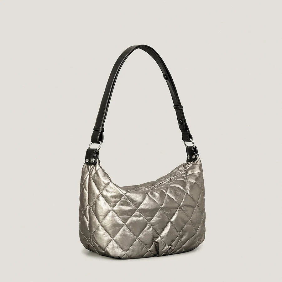 Quilted Hobos Shoulder Bag for Women, Large Capacity Crossbody Tote