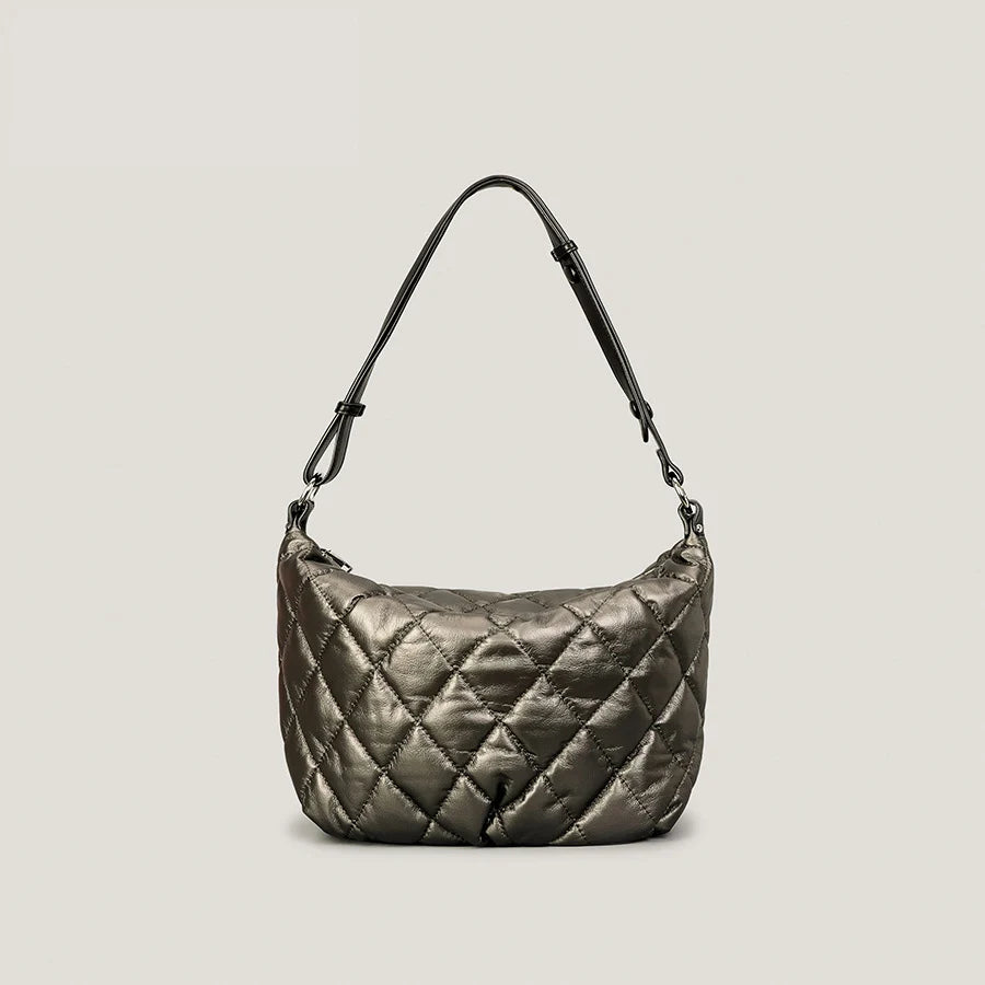 Quilted Hobos Shoulder Bag for Women, Large Capacity Crossbody Tote