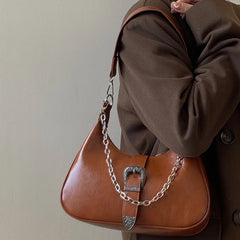 Women's Shoulder Bag Vintage PU Leather Handbag