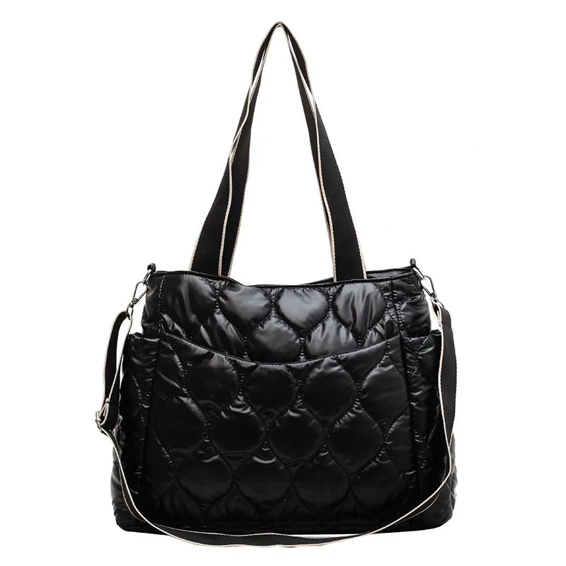 Lingge Women's Crossbody Shoulder Bag Autumn Travel Purse High Capacity Tote