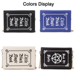 Magic Book Clutch Bag for Women Shoulder Chain Bag Crossbody Bag Pouch