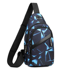Men Casual Shoulder Bag Travel Crossbody Bag Sling Bag Pack Messenger Pack Chest