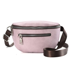 Men Leather Waist Packs Men Organizer Travel Waist Pack Necessity Waist Belt Mob