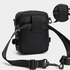 Men Outdoor Casual Letter Print Crossbody Shoulder Bag Waist Fanny Packs