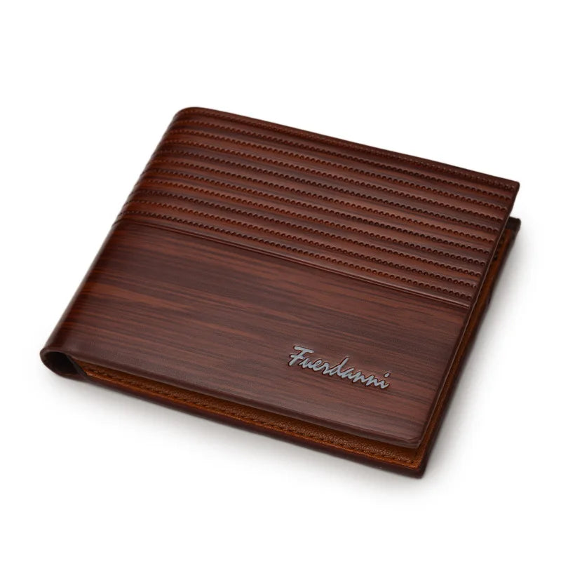 Men Wallets Short Male Purse Pocket Wallet Pu Leather