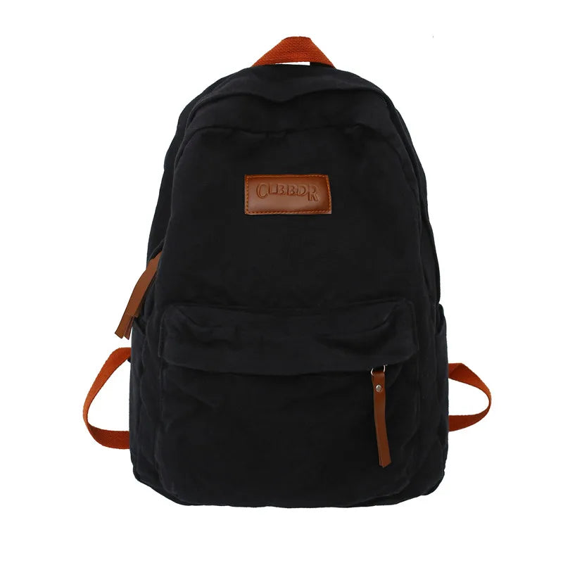 Men Women Laptop Bags Ladies Canvas School Backpack Boy Girl Travel Student Bag