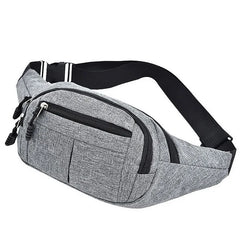 Canvas Waist Bag Fanny Pack Large Phone Belt Bag Purse