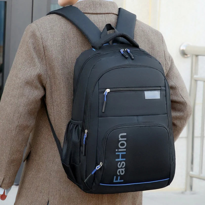 Waterproof Oxford Cloth Backpack with Laptop Compartment