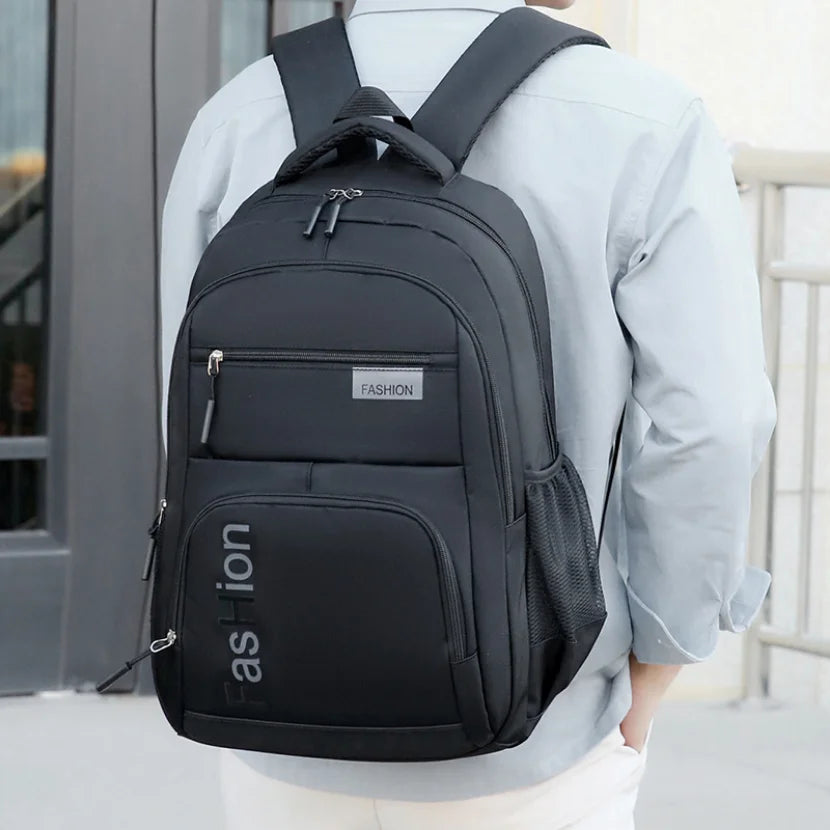 Waterproof Oxford Cloth Backpack with Laptop Compartment