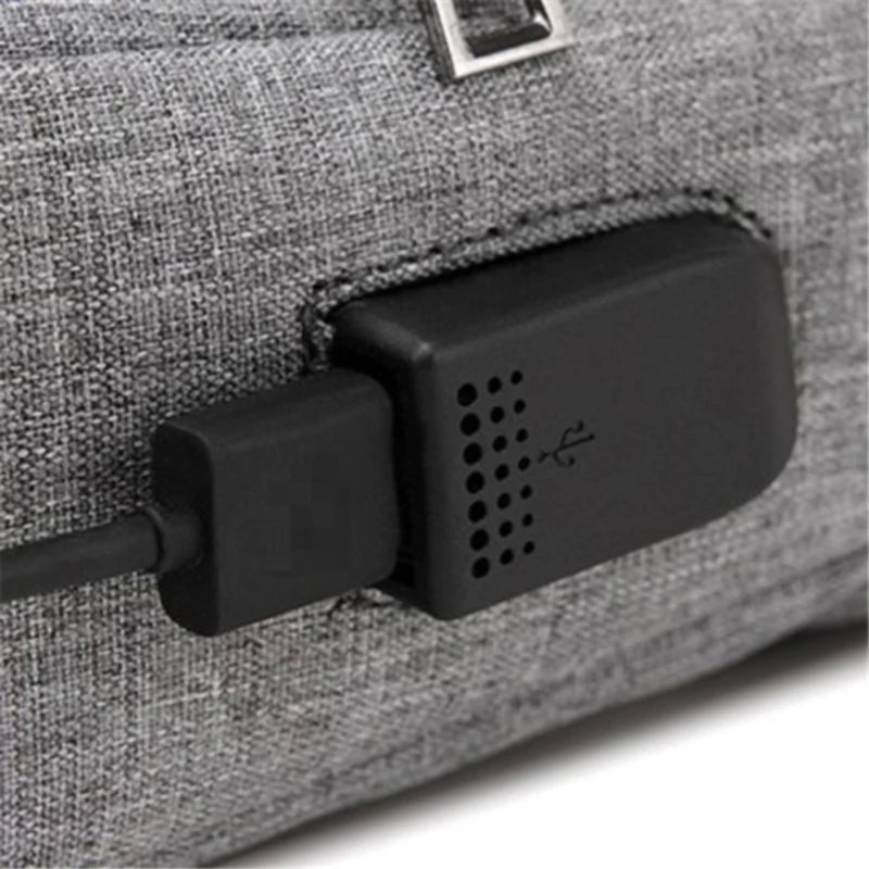 Men's Canvas Sling Pack Chest Crossbody Bag