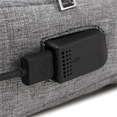 Men's Canvas Sling Pack Chest Crossbody Bag